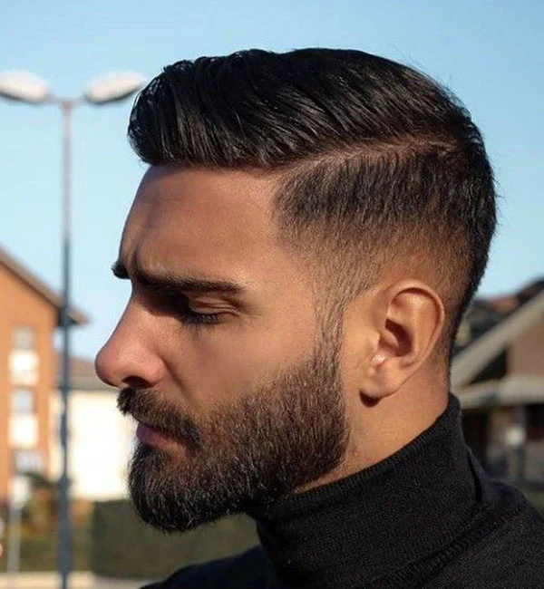 Comb Over Haircut Men Gallery