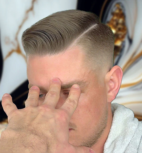 Comb Over Haircut Men Gallery