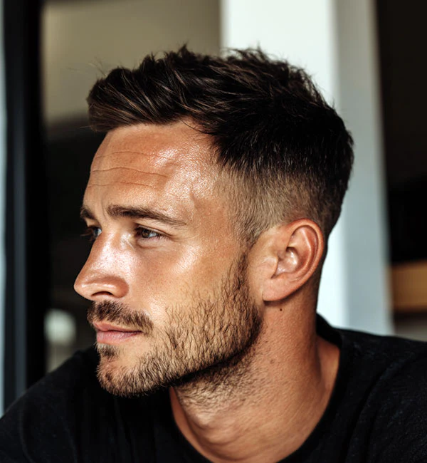 Comb Over Haircut Men Gallery