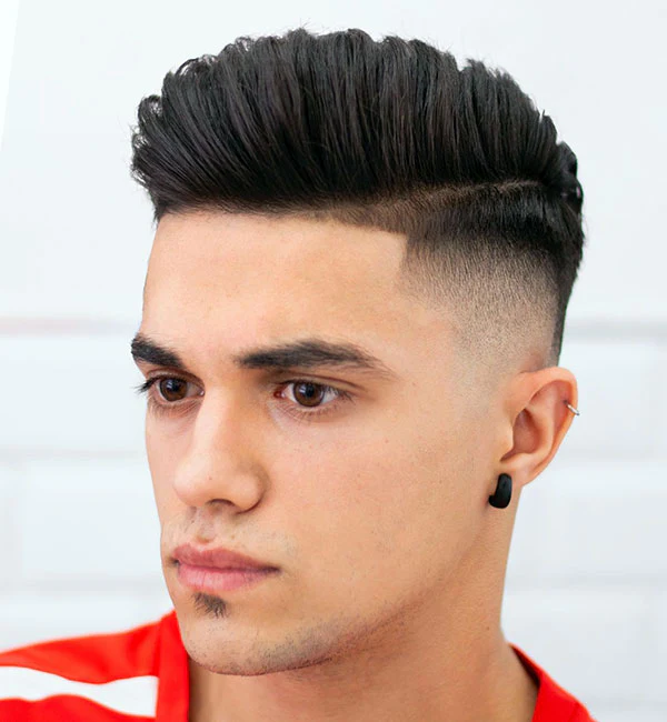 Comb Over Haircut Men Gallery