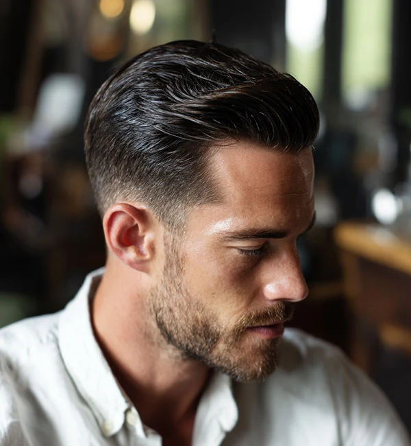 Comb Over Haircut Men Gallery