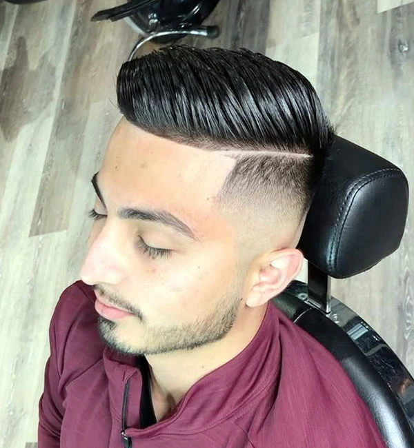 Comb Over Haircut Men Gallery