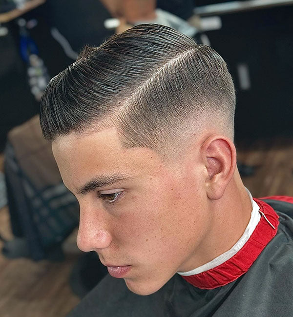 Comb Over Haircut Men Gallery