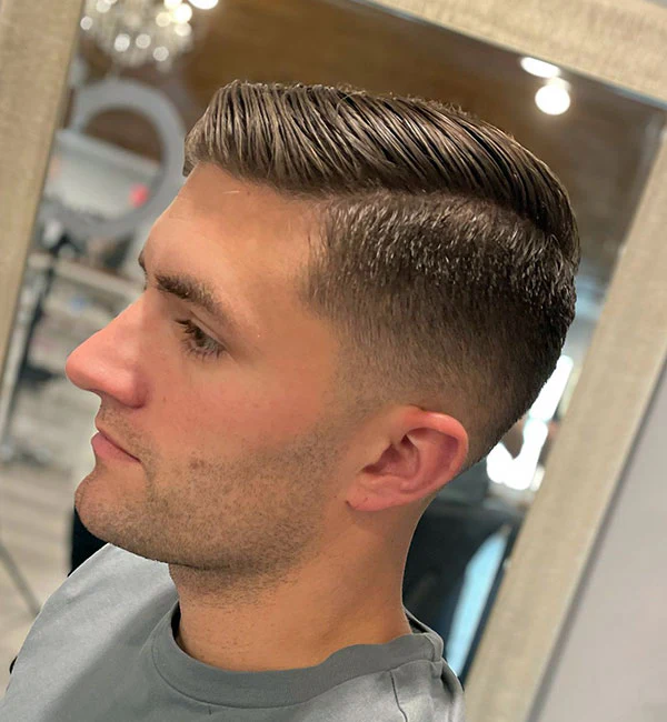 Comb Over Haircut Men Gallery