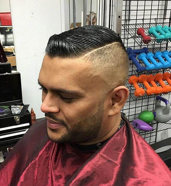 Comb Over Haircut Men Gallery