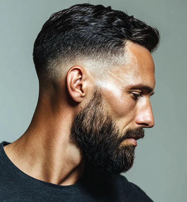 Comb Over Haircut Men Gallery