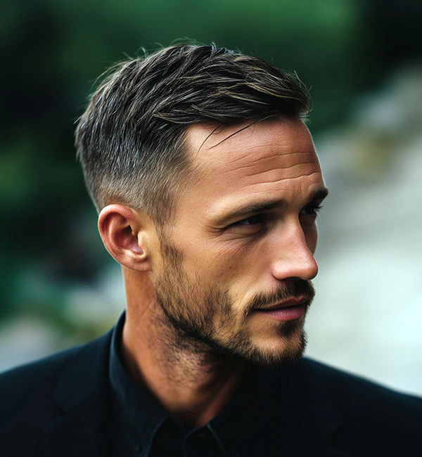 Comb Over Haircut Men Gallery