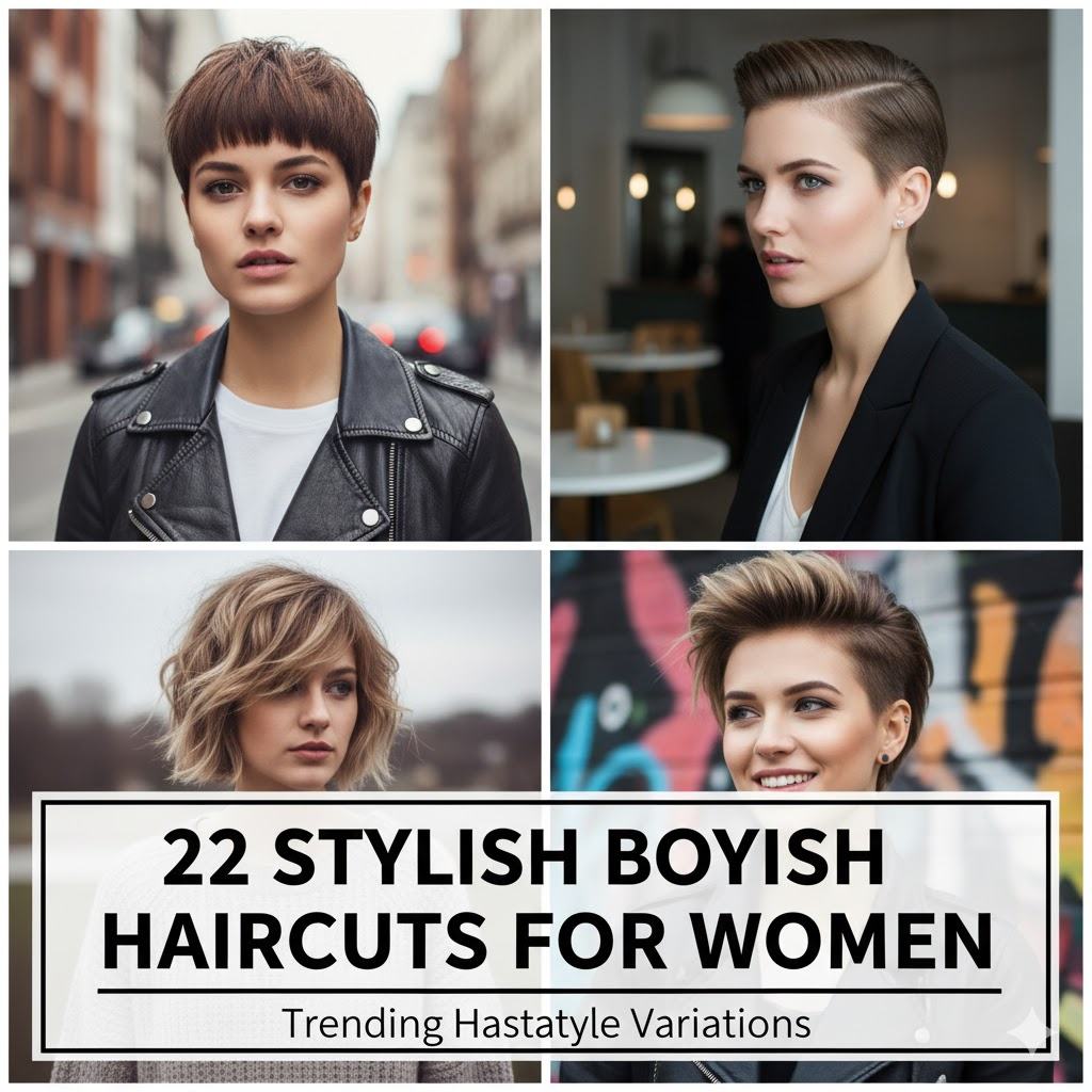 Boyish Haircut for Women