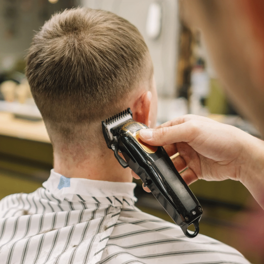 1. Classic Low Taper Haircut