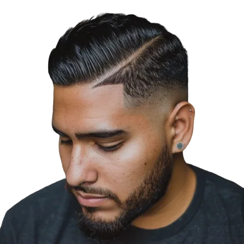3. Low Fade Haircut with Textured Top