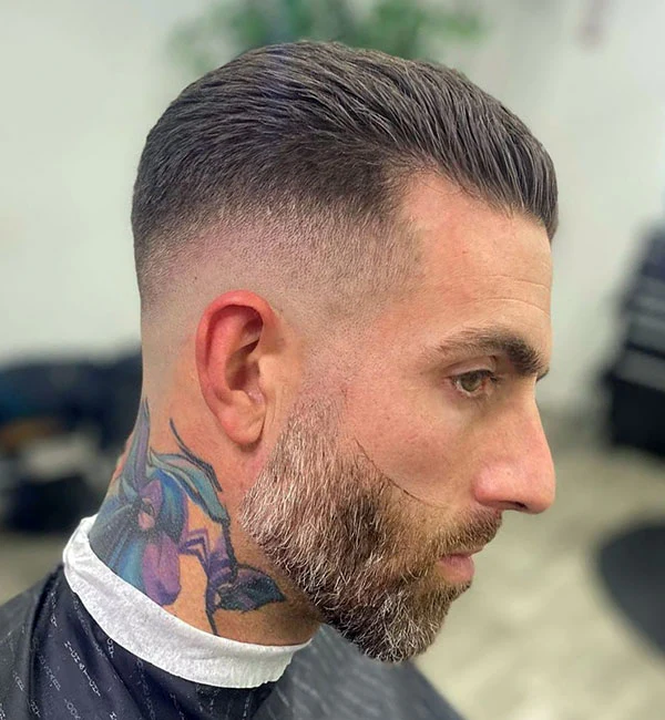 Short Slick Back