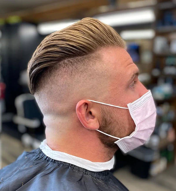 Slick Back Undercut Fade