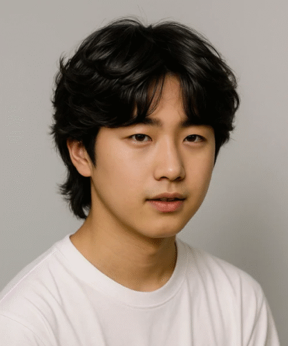 Layered Comma Hair Cut