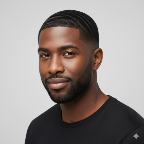 9. High Taper Fade Waves (360 Waves)