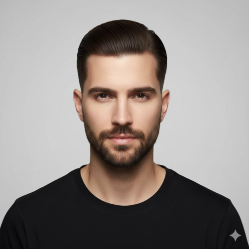 14. High Taper Fade Straight Hair