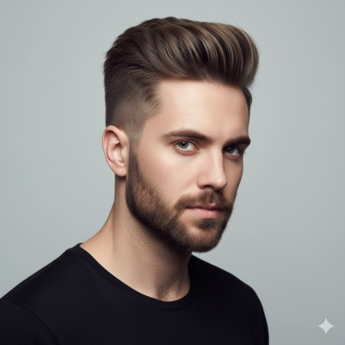 30. High Taper Fade with Undercut