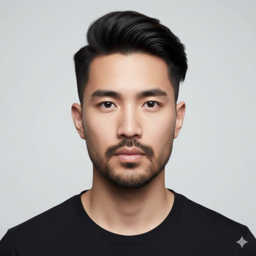 33. High Taper Fade Asian