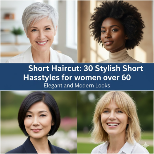 Short Haircut: 30 Stylish Short hairstyles for women over 60