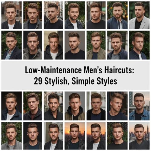 Low Maintenance Mens Haircuts