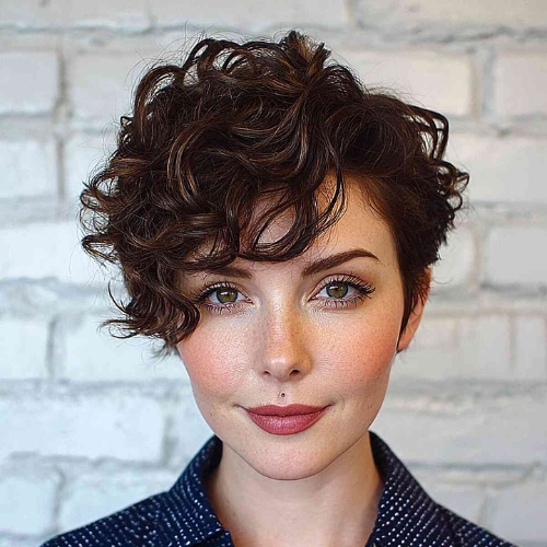 Curly Pixie
