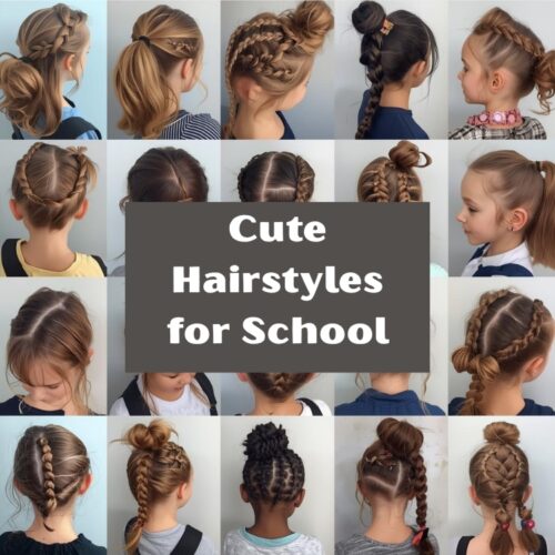 Cute Hairstyles for School