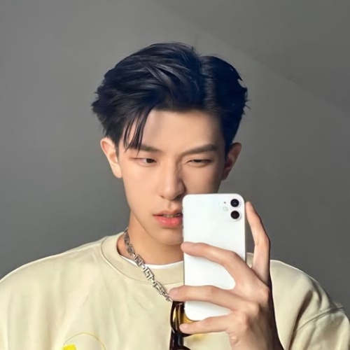 Korean Slicked Back Hairstyle Men