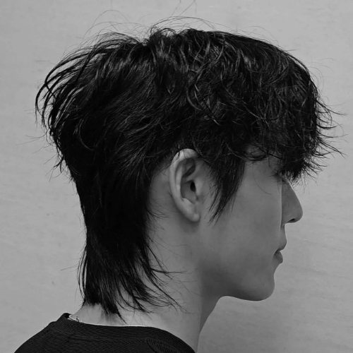 Mullet Haircut for Men Korean