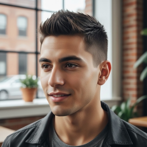 Spiky Buzz Cut