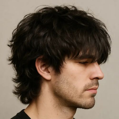 Thick Shag with Long Fringe