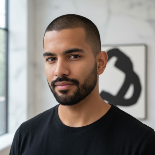 Very Short Buzz Cut All Over