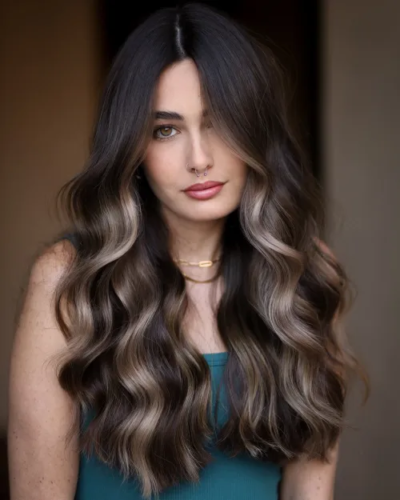 7. Cool Chocolate Brown Hair