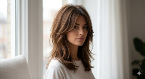 Copper-Toned Textured Bob