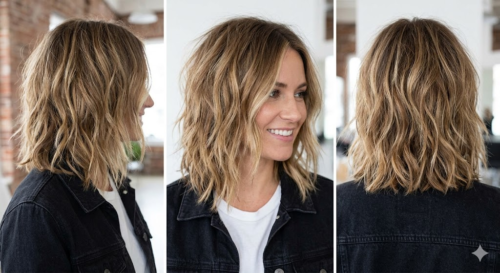 Textured Lob (Long Bob)