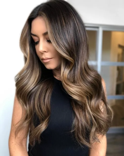 13. Chocolate Brown with Golden Ends