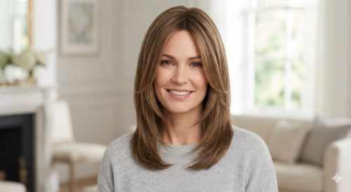 Shoulder-Length Cut with Face-Framing Layers