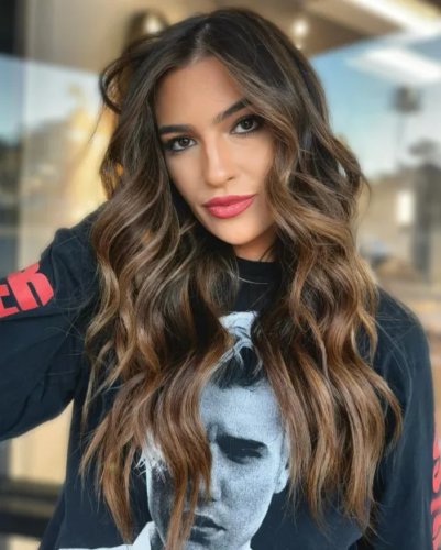 18. Chocolate Brown with Bronze Highlights