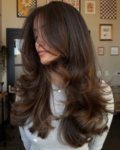 29. Chocolate Brown with Gloss Treatment