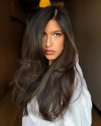 31. Chocolate Brown with Cinnamon Tones