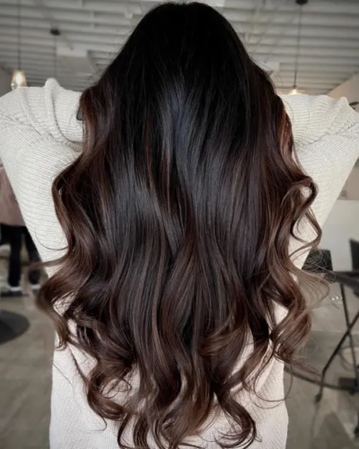 40. Chocolate Brown with Light Face Highlights