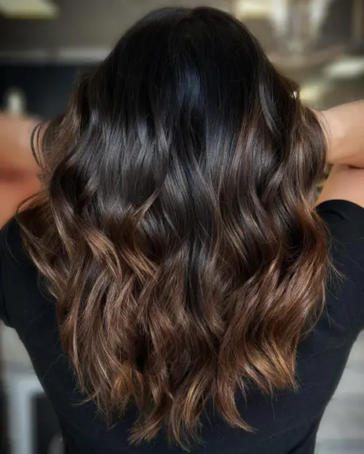 44. Chocolate Brown with Light Copper Hints