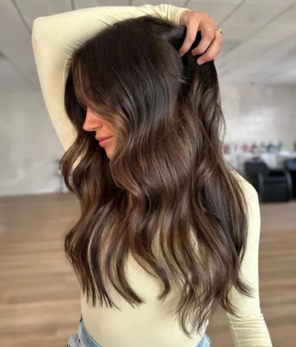 49. Chocolate Brown with Smooth Blowout